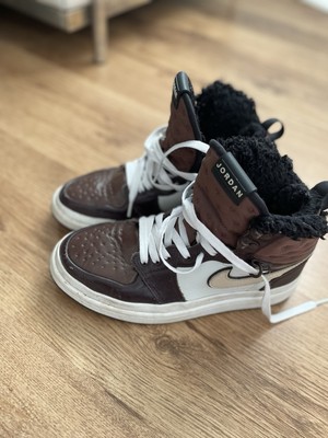 Air Jordan 1 High Fur Acclimate Brown