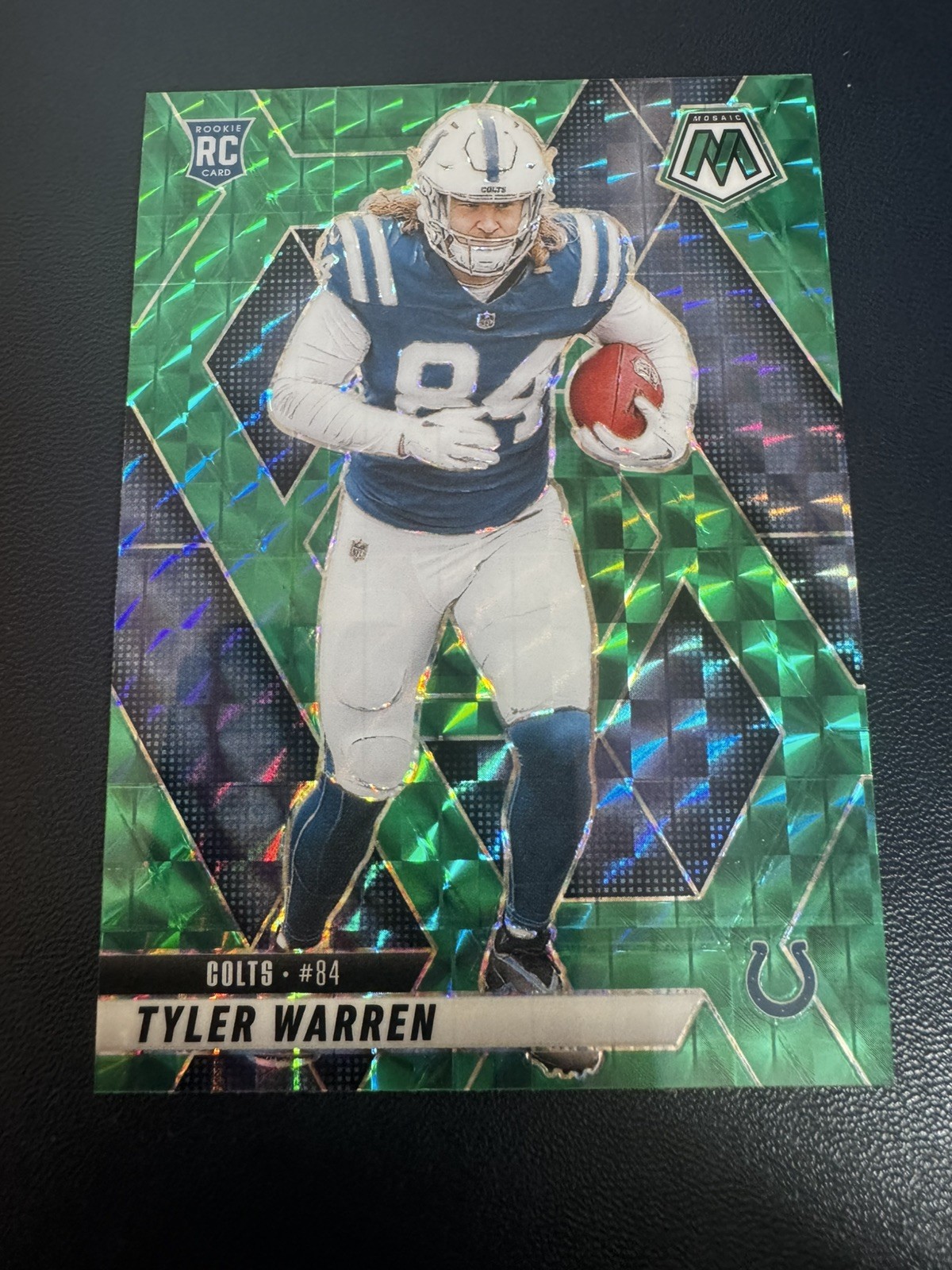 Tyler Warren 2025 Mosaic #354 Green Price Guide - Sports Card Investor