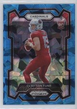 2023 Panini Prizm Rookies Blue Ice Prizm 65/99 Clayton Tune #302 2h5