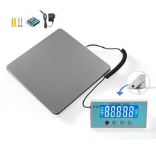 Shipping Scale 440lb with High Accuracy, Heavy Duty Stainless Steel Postal Sc...
