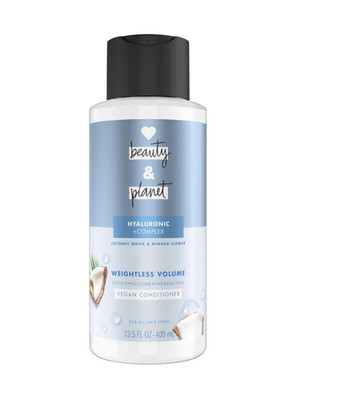 Love Beauty and Planet Weightless Volume Conditioner with Hylauronic acid Coconu