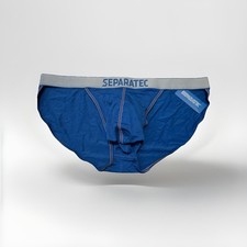 SEPARATEC Men  s Modal/Cotton Sport Brief - Blue - XXL 38-41 inch 