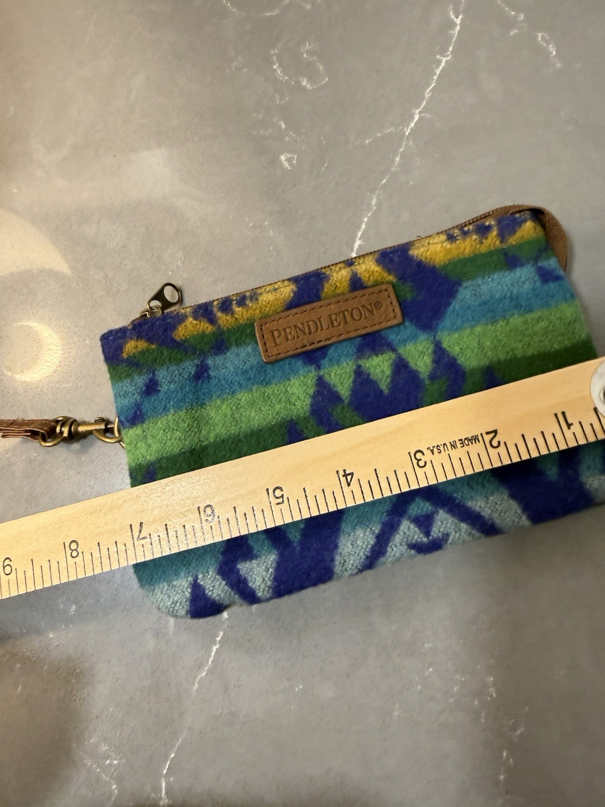 PENDLETON Aztec Southwestern Pattern Wool Zip Wom… - image 6