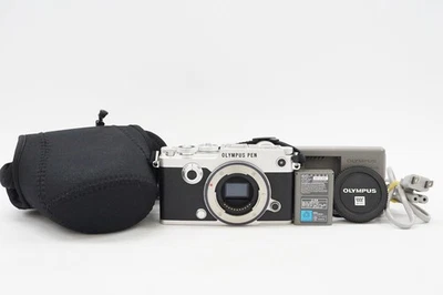 Appareil photo numérique sans miroir Olympus PEN-F boîtier argent 20,3 mégapi... - Photo 1/4