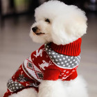Xmas Dog Jumper Christmas Reindeer Sweater Pet Dogs And Cats Christmas Costumes