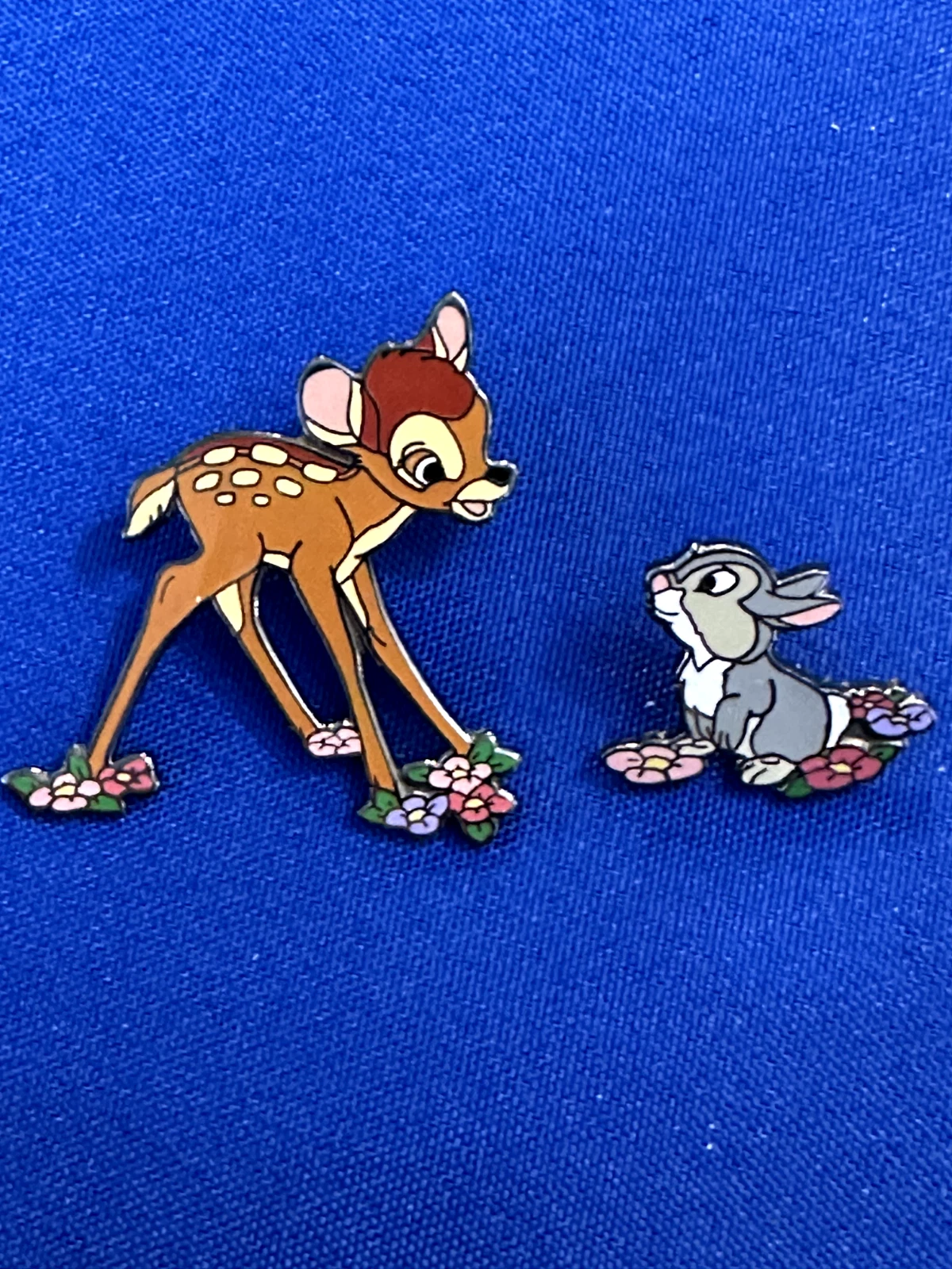 Disney Pin Bambi And Thumper 2 pin set