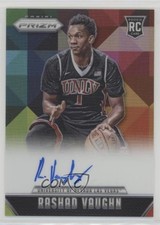2015-16 Panini Prizm Rookie Signatures Silver 9/25 Rashad Vaughn #RS-RV Auto 0c2