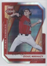 2021 Panini Elite Extra Edition Prime Numbers A Die-Cut 63/105 Doug Nikhazy 0x4v
