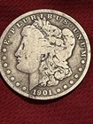 Early - 1901-O Morgan Silver Dollar - 90% US   Coin Pictured Is Coin You Get