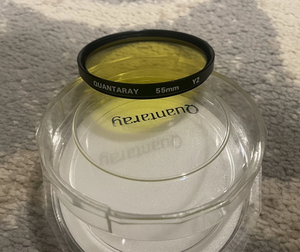 Lot of 11 Lens Filters for Camera Quantaray 55mm Y2 / Tiffen / Cokinlight / etc - Image 3 of 4