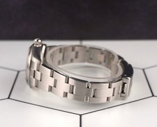 Rolex Oyster Perpetual 25mm Stainless Steel Pink Diamond Dial Watch 67180 3