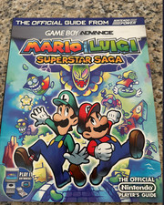 Mario and Luigi Superstar Saga GBA Video Game Gameboy Advance 2003