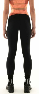 NWT P.E NATION Women s BACK SWING LEGGING Twisted Waistband Gym Athletic   sz S
