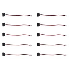 10Pcs Type C Female Head To End 2 Pin 2 Wire Quick Charging Power Cable DIY m