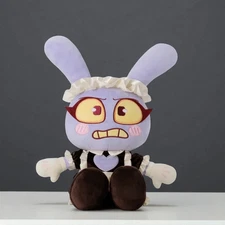 25cm Maid Jax Plush Toy, Funny Anime-Style Stuffed Doll, Cute Gift for Fans