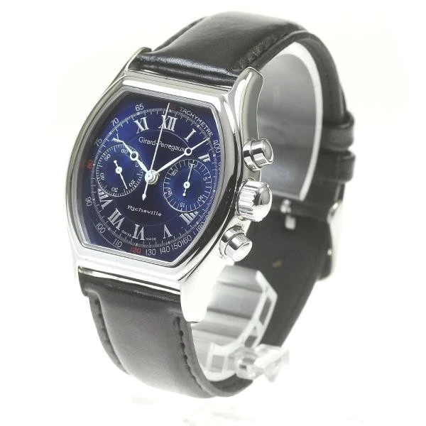 Girard Perregaux — Girard-Perregaux 2710 35mm SS Navy Dial Hand-Winding Watch #C16199