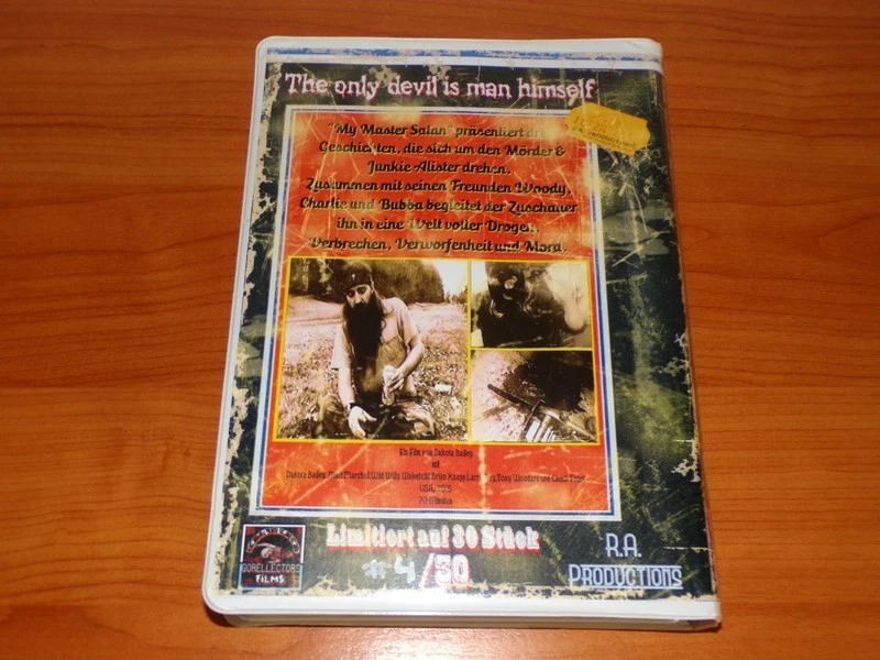 My Master Satan Clamshell Big Hardbox Limited Edition Gore Obscure Horror RARE - Image 3 of 4
