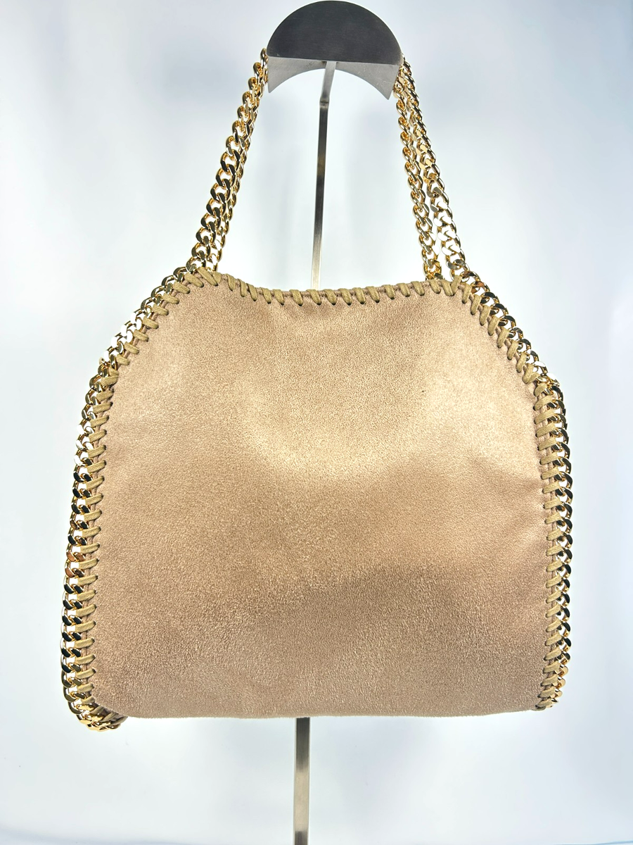 Stella mccartney falabella Mini Shoulder bag medium Tote Beige