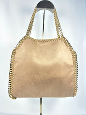 Stella mccartney falabella Mini Shoulder bag medium Tote Beige Gold UK 129624