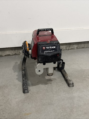 #ad Titan Impact 440 Skid Electric Airless Paint Sprayer No Hose Sprayer Only $700.00