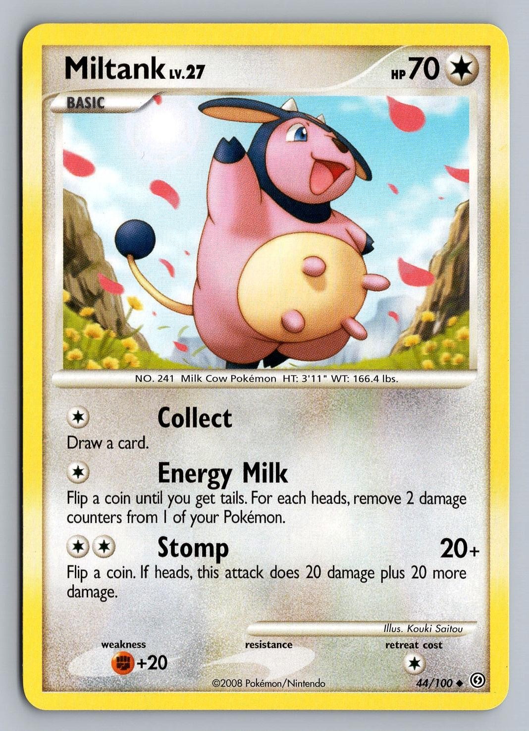 MILTANK 44/100 UNCOMMON STORMFRONT POKEMON LP
