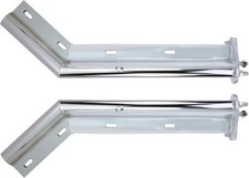 Mud Flap Hanger Chrome Bolt Size 1 1/8