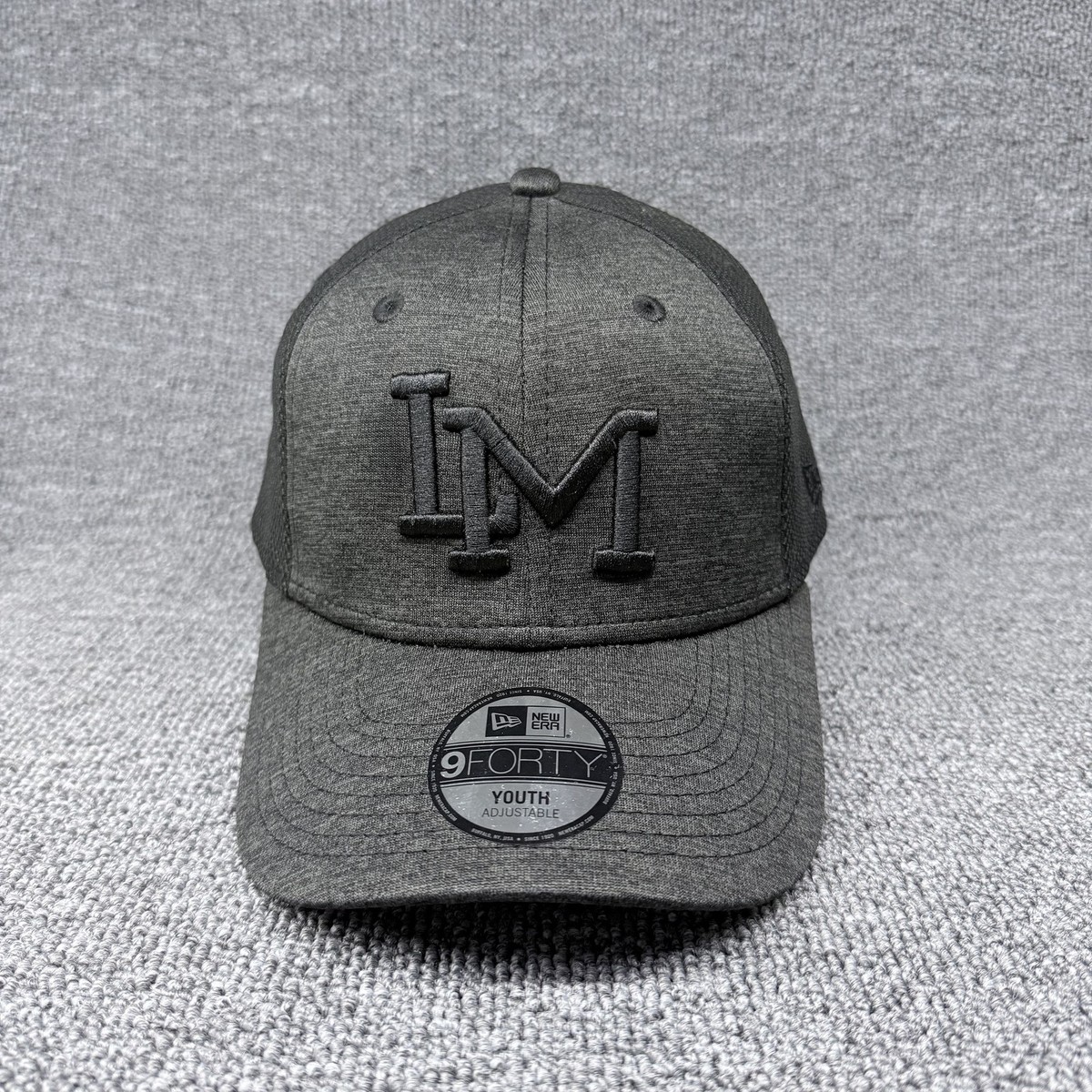 New Era 9FORTY Cañeros de Los Mochis Youth Snapback Hat Gray Black LMP