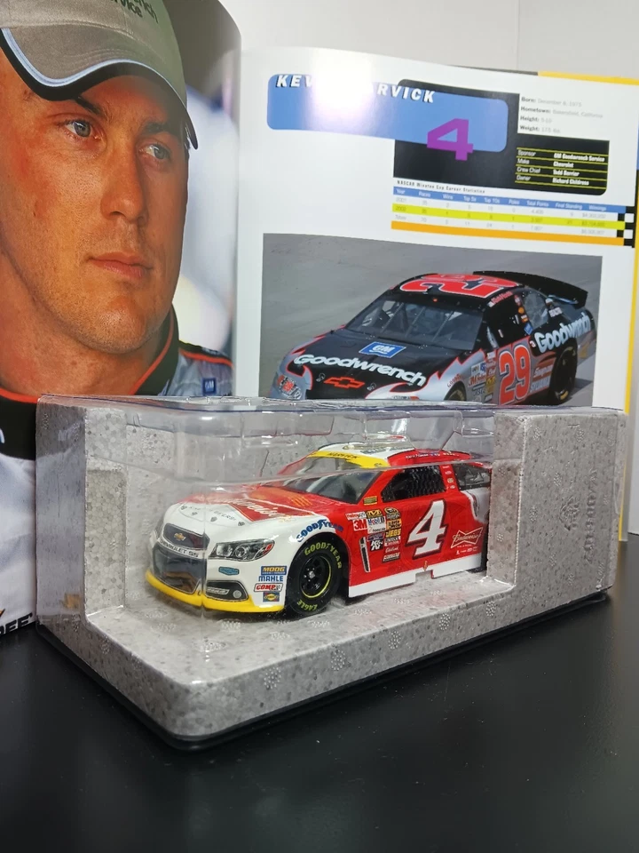 Kevin Harvick #4 Budweiser Sprint Cup Champion 2014 1/24 Lionel Diecast raro nuevo en paquete Foto 2 de 4