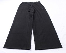 alo Yoga Women's Muse Wide Leg Ribbed Relaxed Fit Pant CD4 Black Large NWT