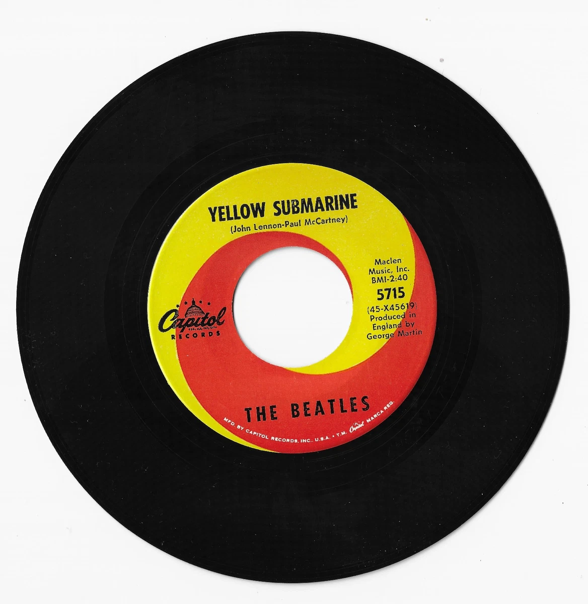 The Beatles Near Mint Single Vinyl Records for sale | eBay