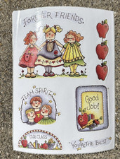 Provo Craft Scrapbook Stickers SCHOOL DAYS KIDS VINTAGE