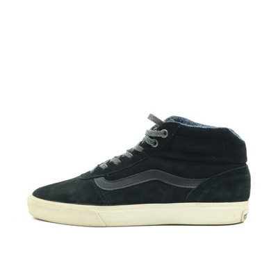 VANS Damen Sk8-Mid High-Top-Sneaker Schwarz Wildleder Mittel Sk8 Sneaker EU 38