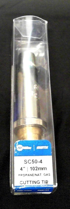 Miller SC50-4 , 4"  102mm Smith Style Two Piece Cutting Tip , Propane/NG