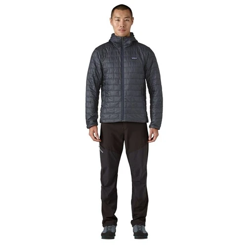 patagonia Nano Puff Insulated Hoody - Men's,Smolder Blue image 9