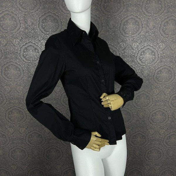 Women Just Cavalli Shirt Black 34 / XS / 42