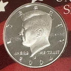 2004 ‘S’ Proof 90% Silver JFK Half Dollar *NO RESERVE!!!*