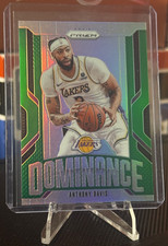 2024-25 Panini Prizm Anthony Davis GREEN PRIZM DOMINANCE INSERT Lakers!!