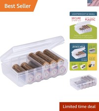 Elegant Battery Storage Organizer Case for 12 AAA - Perfect for Home  Travel