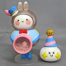 Popmart BOBO & COCO-ICING Sugar Rabbit Figure Gathering at the Popland