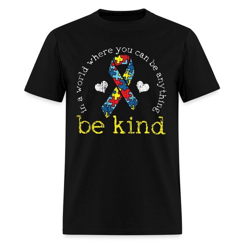 Autism Awareness Be Kind Men's T-Shirt