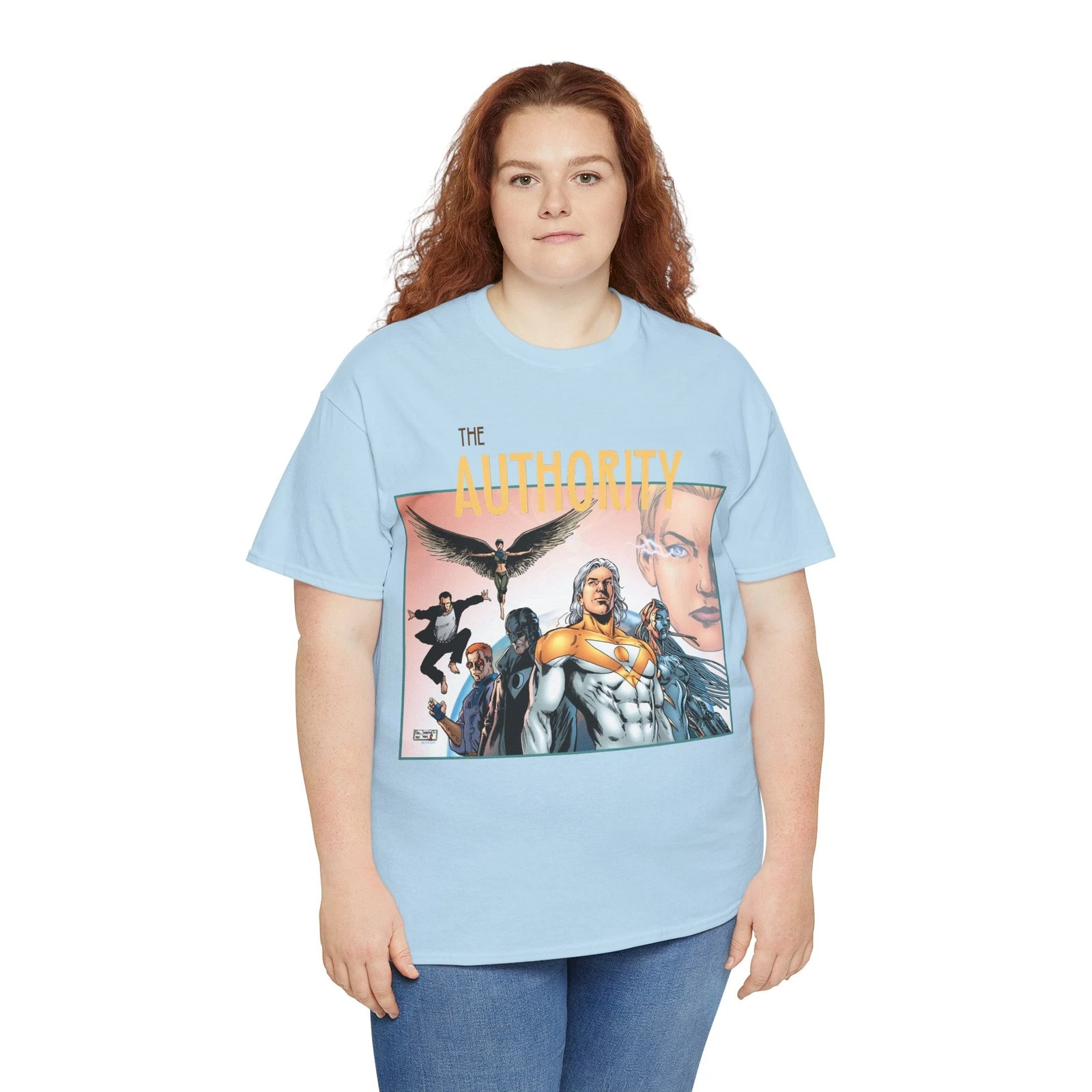 Authority T-Shirt - Wildstorm/DC Comics - Phil Jimenez Art - Apollo, Midnighter