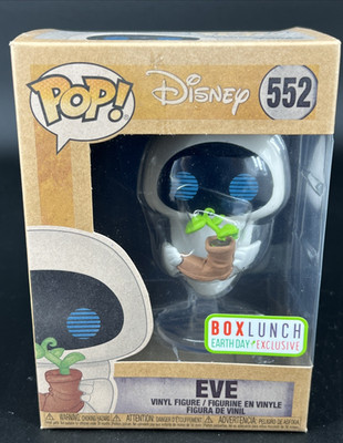Funko Pop Eve #552 Wall-E Earth Day BoxLunch Exclusive Disney Vinyl NIB (Y)