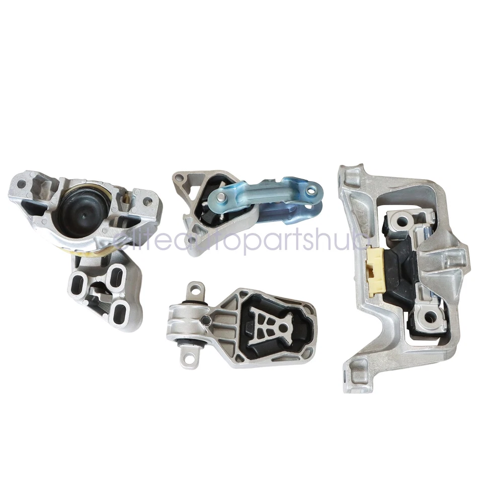 Se adapta a Mercedes Benz CLA250 GLA250 B250 HD 4 PIEZAS montaje de motor y transmisión Foto 4 de 4