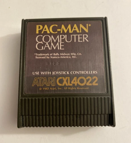 Pac-Man Atari CXL4022 Cartridge Atari 400 800/XL/XE