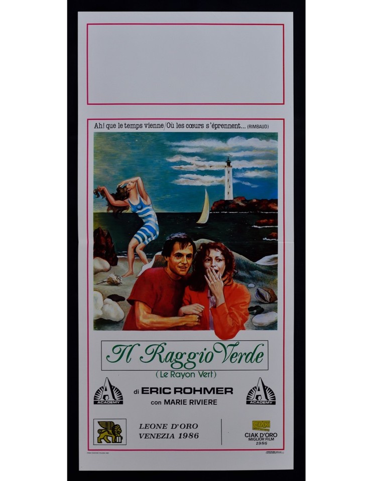 Locandina di Il raggio verde (1987)