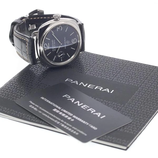 Panerai — Officine Panerai Radiomir Black Seal PAM00754 44mm SS Black Dial Watch #C3987