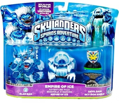Skylanders Spyros Adventure Giants Slam Bam Empire of Ice Avil Rain Swap Force