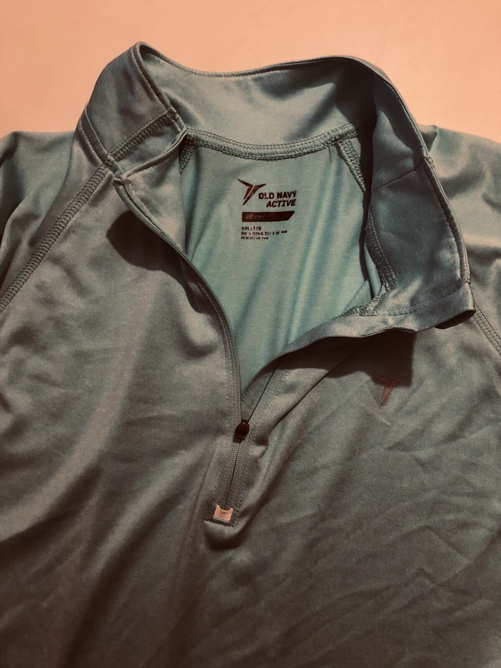 Old Navy Active Women’s Sz XXL Blue Color Pullover Long Sleeve Top Gym G2D20 - Image 2 of 4