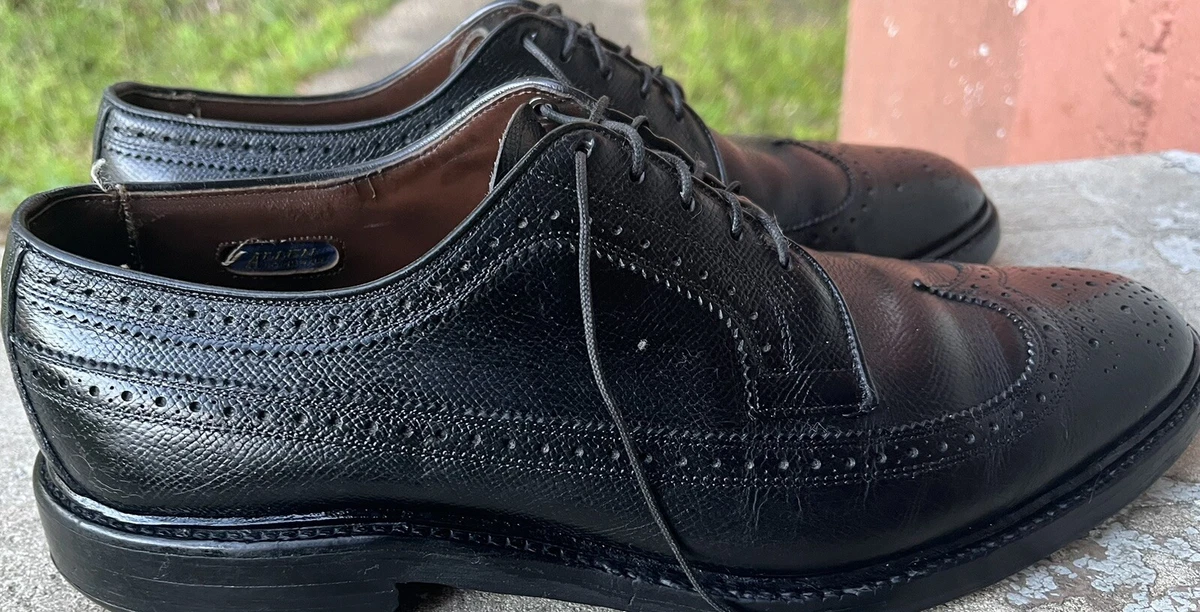 ALLEN EDMONDS Black MacNeil Oxfords 8.5D