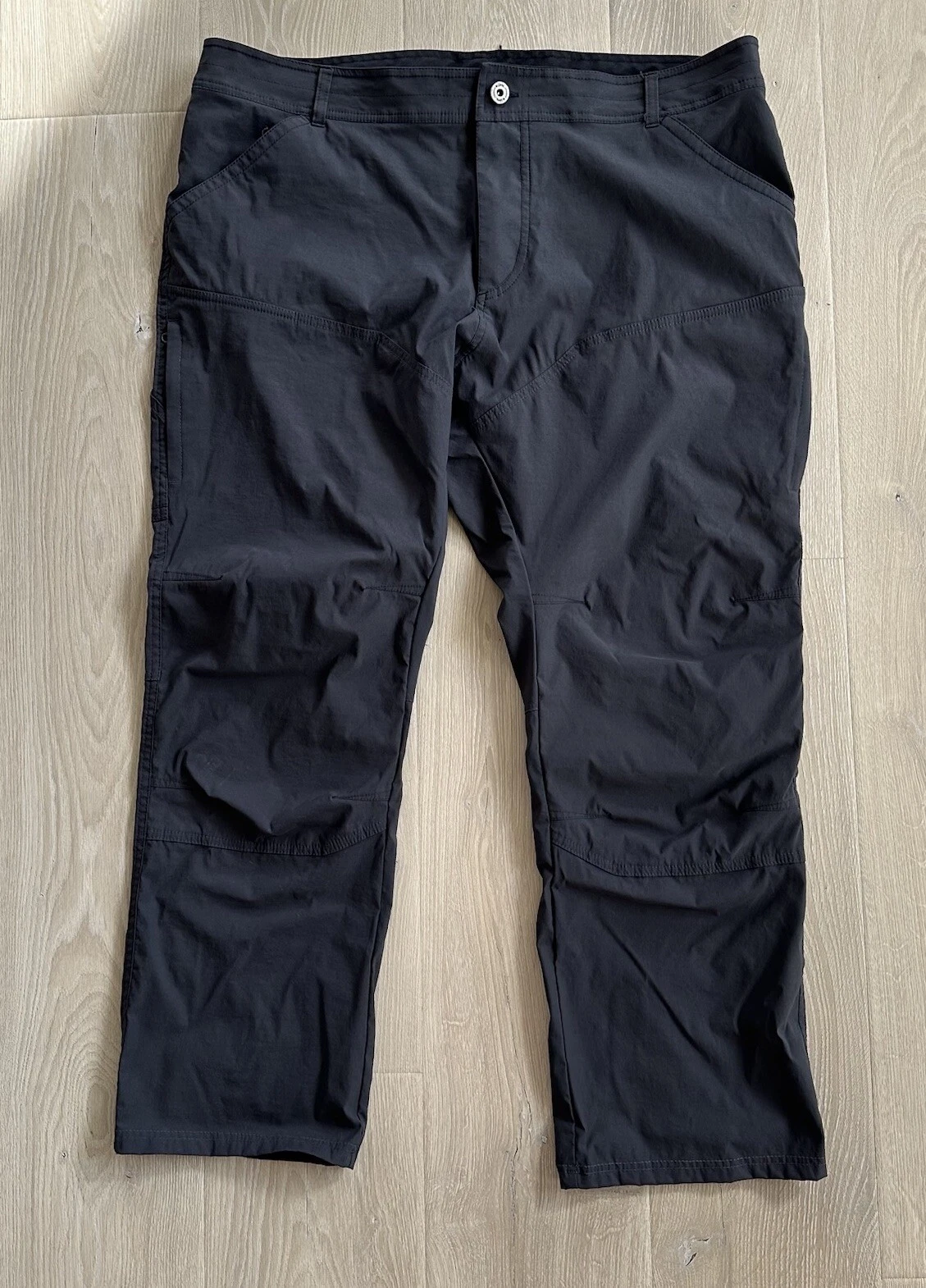 Kuhl Renegate Men’s Pants Hiking Outdoor Camping Stretch in Koal Sz 42x30 EUC
